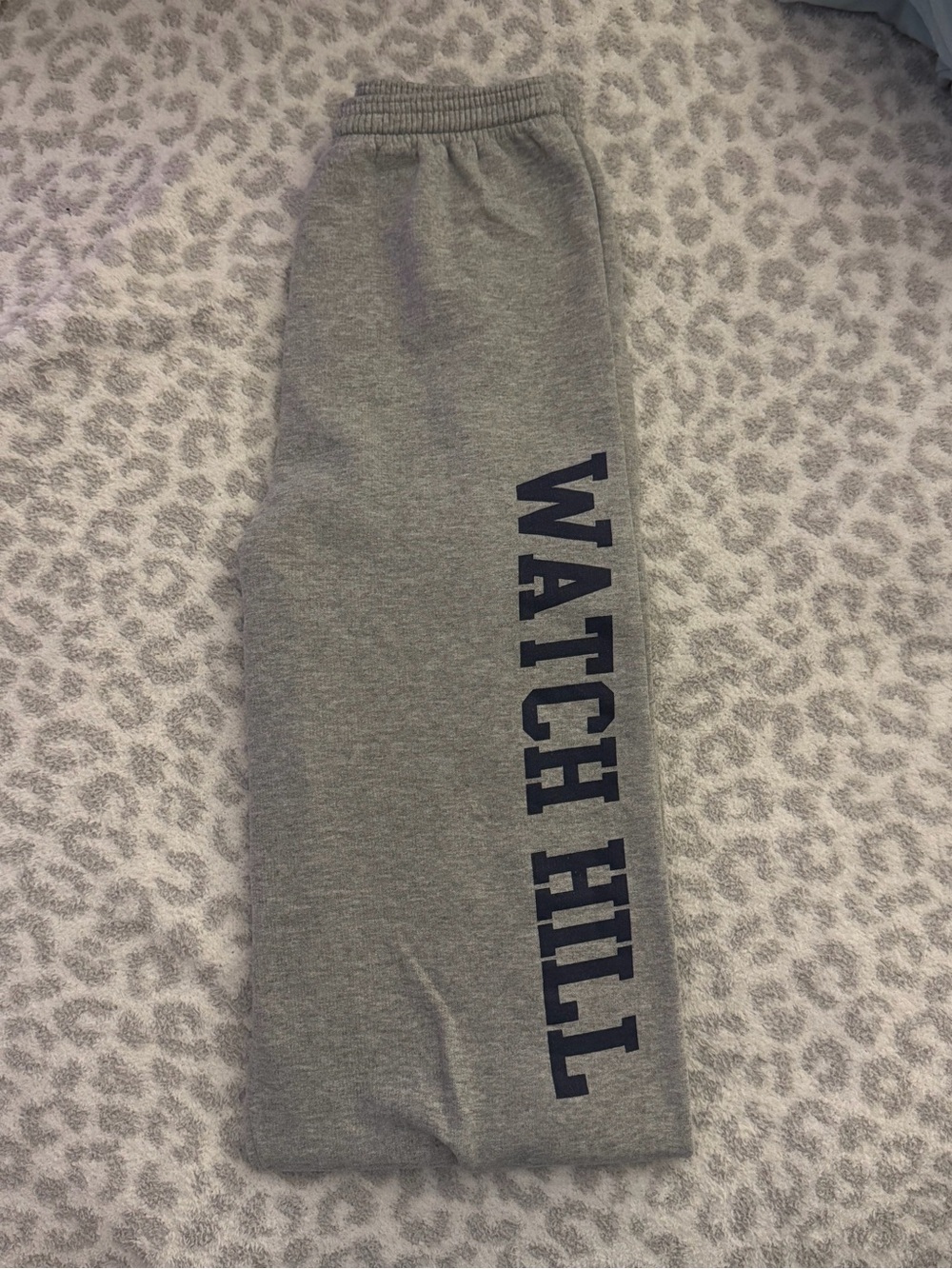 Oversized Grey Cuffed Sweatpants
